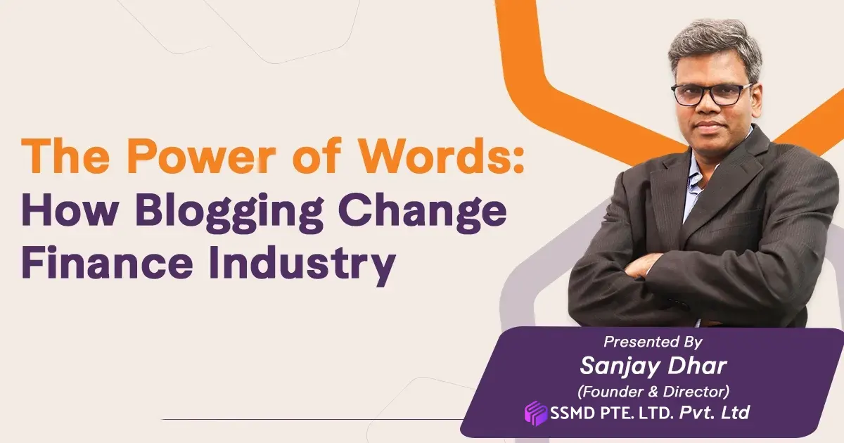 The Power of Words: How Blogging Change Finance Industry